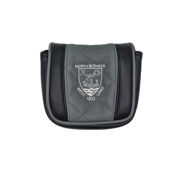 Elite Continental Mallet Putter Cover - Black/Grey
