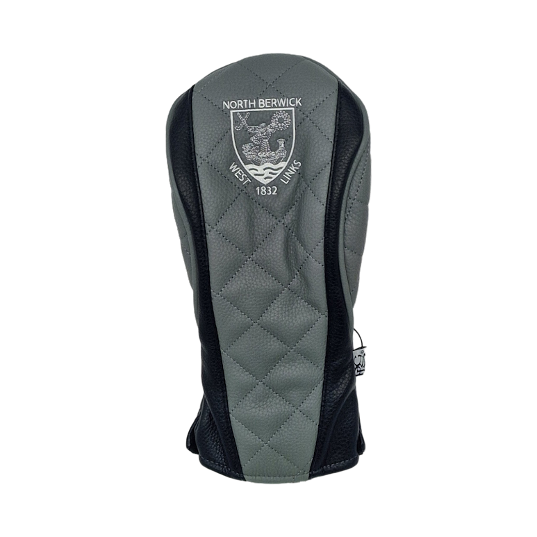 Elite Quilted Continental Fairway Cover - Black/Grey