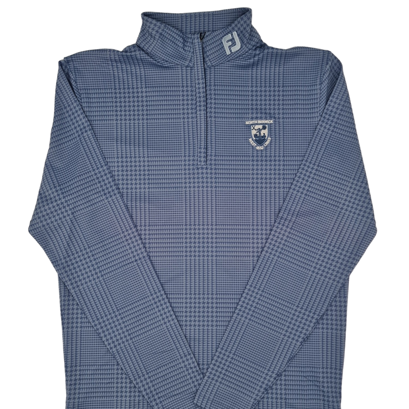 Glen Plaid Print Midlayer