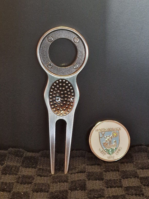 Antique Silver Divot Tool