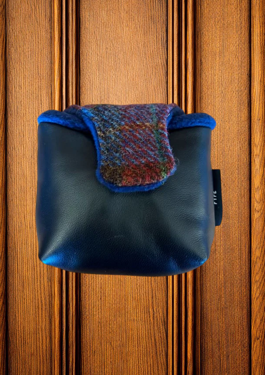 Craigleith Harris Tweed Cover - Mallet Putter