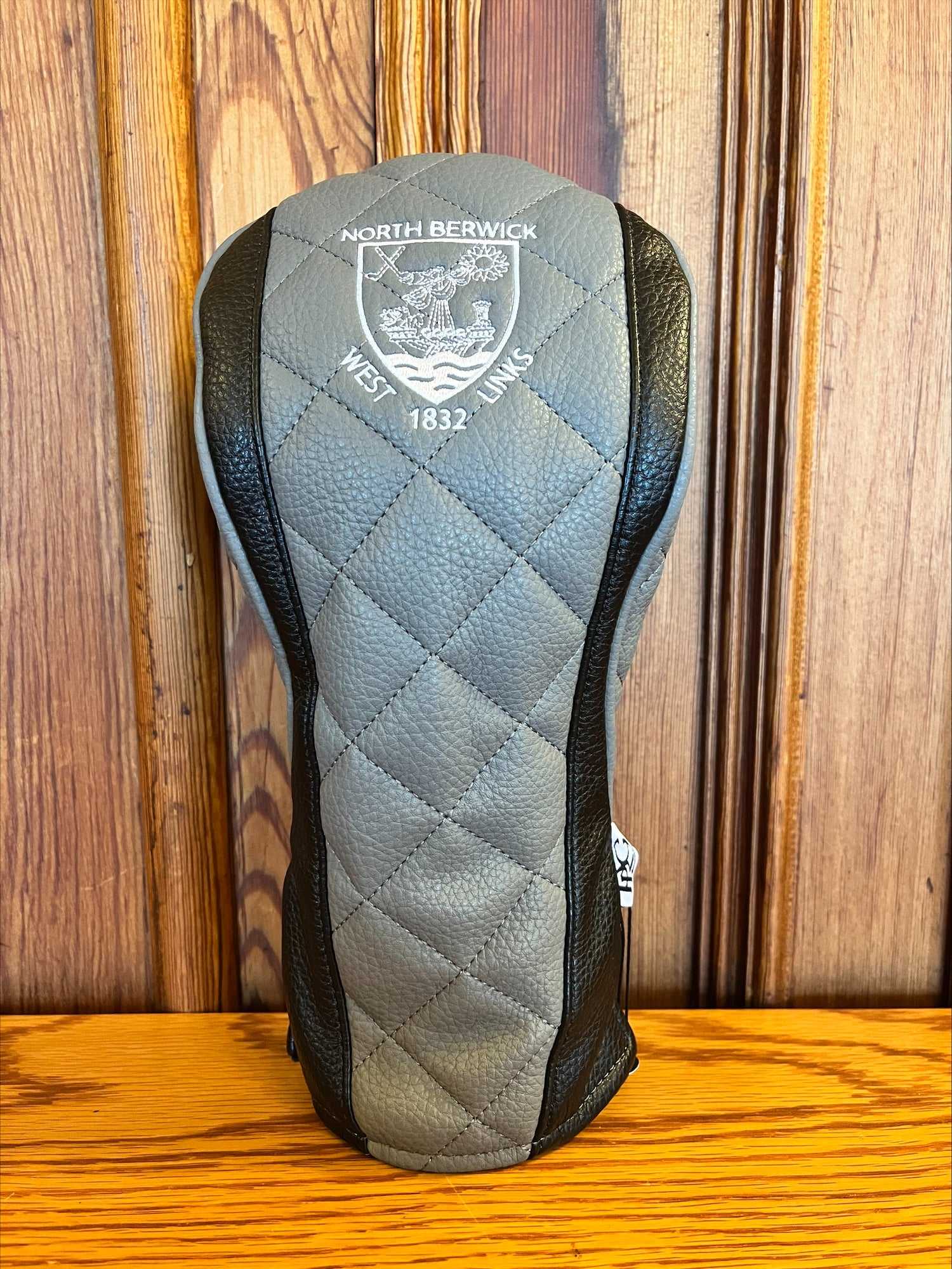 Elite Quilted Continental Driver Cover - Black/Grey