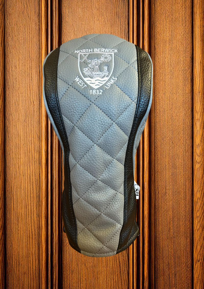 Elite Quilted Continental Driver Cover - Black/Grey