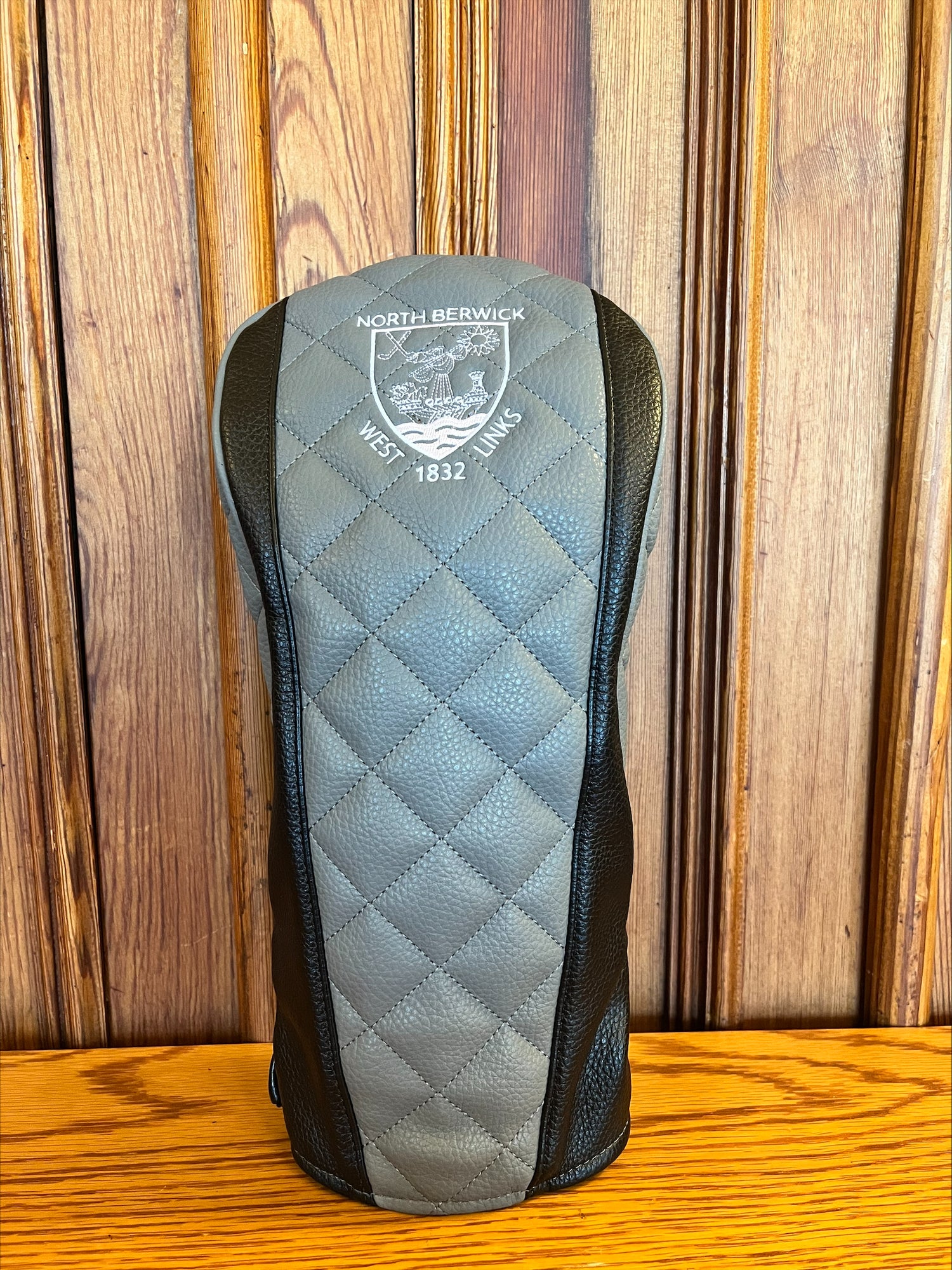 Elite Quilted Continental Fairway Cover - Black/Grey