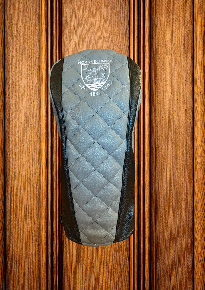 Elite Quilted Continental Fairway Cover - Black/Grey