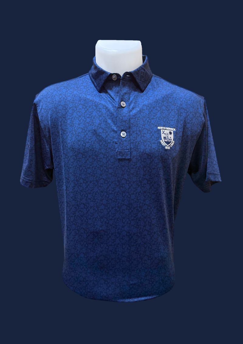 Painted Floral Polo