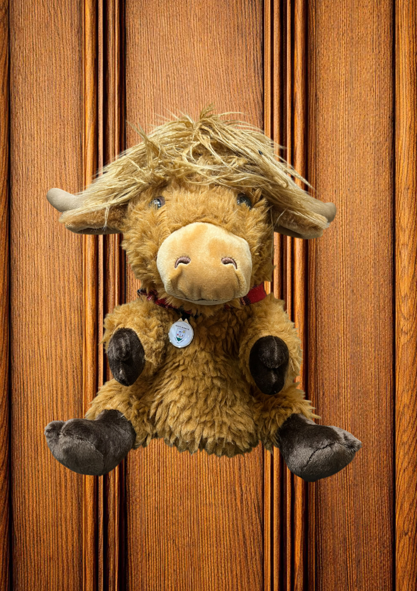 Highland Cow Headcover With Collar