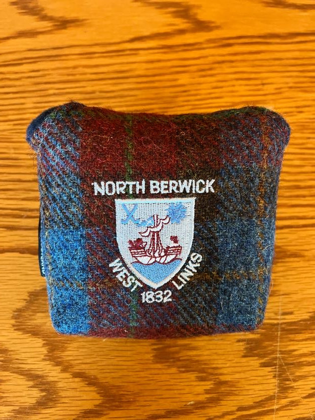 Craigleith Harris Tweed Mallet Putter Cover