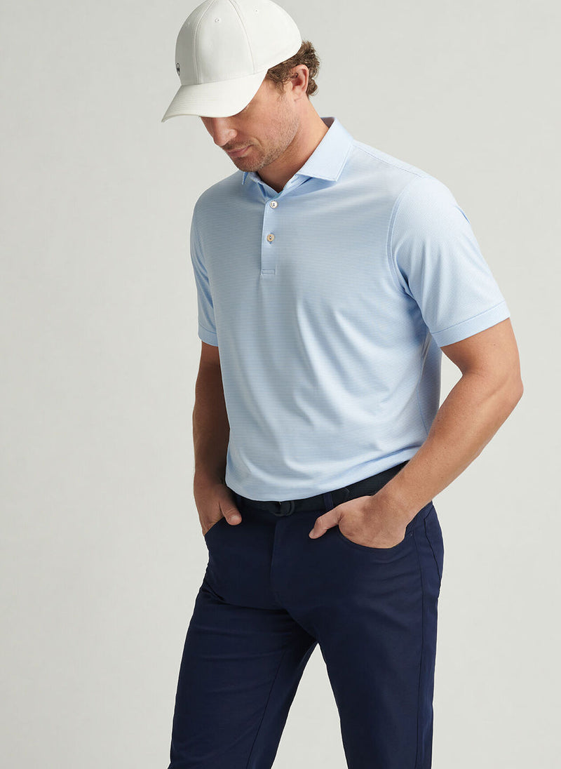 Jubilee Stripe Performance Polo