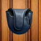 Leather Mallet Cover - Navy/Gold Thread