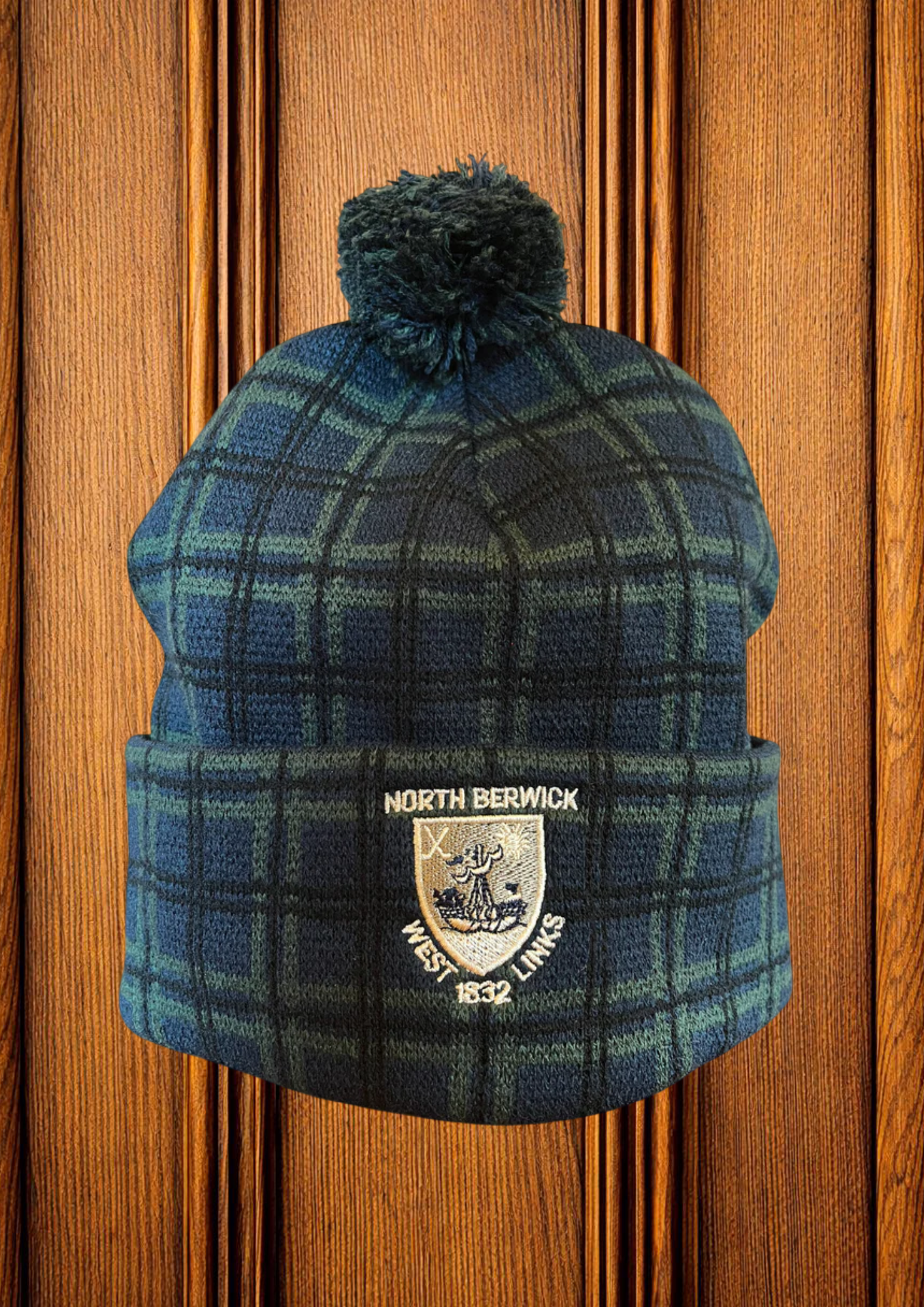 Pentland Tartan Pom Beanie