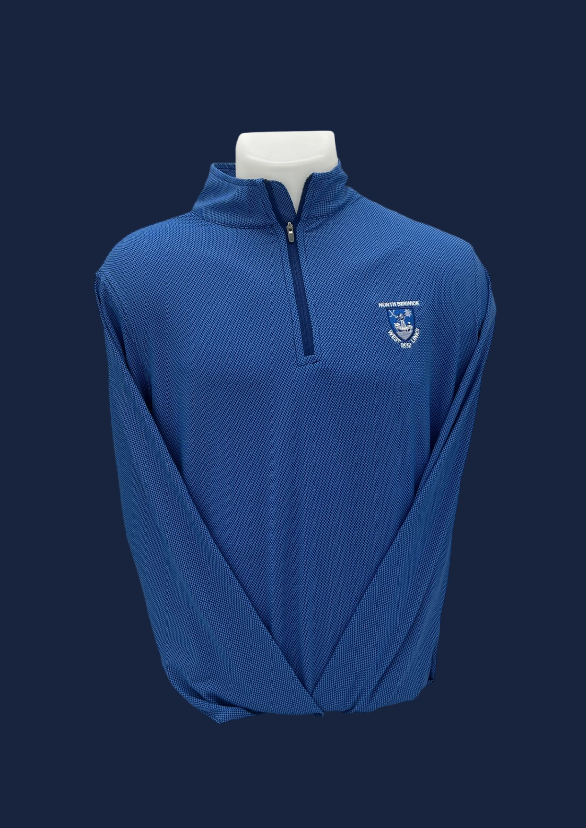 Perth Birdseye Performance Quarter-Zip