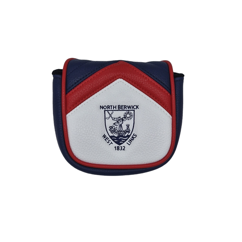 Red/White/Navy Mallet Putter Cover
