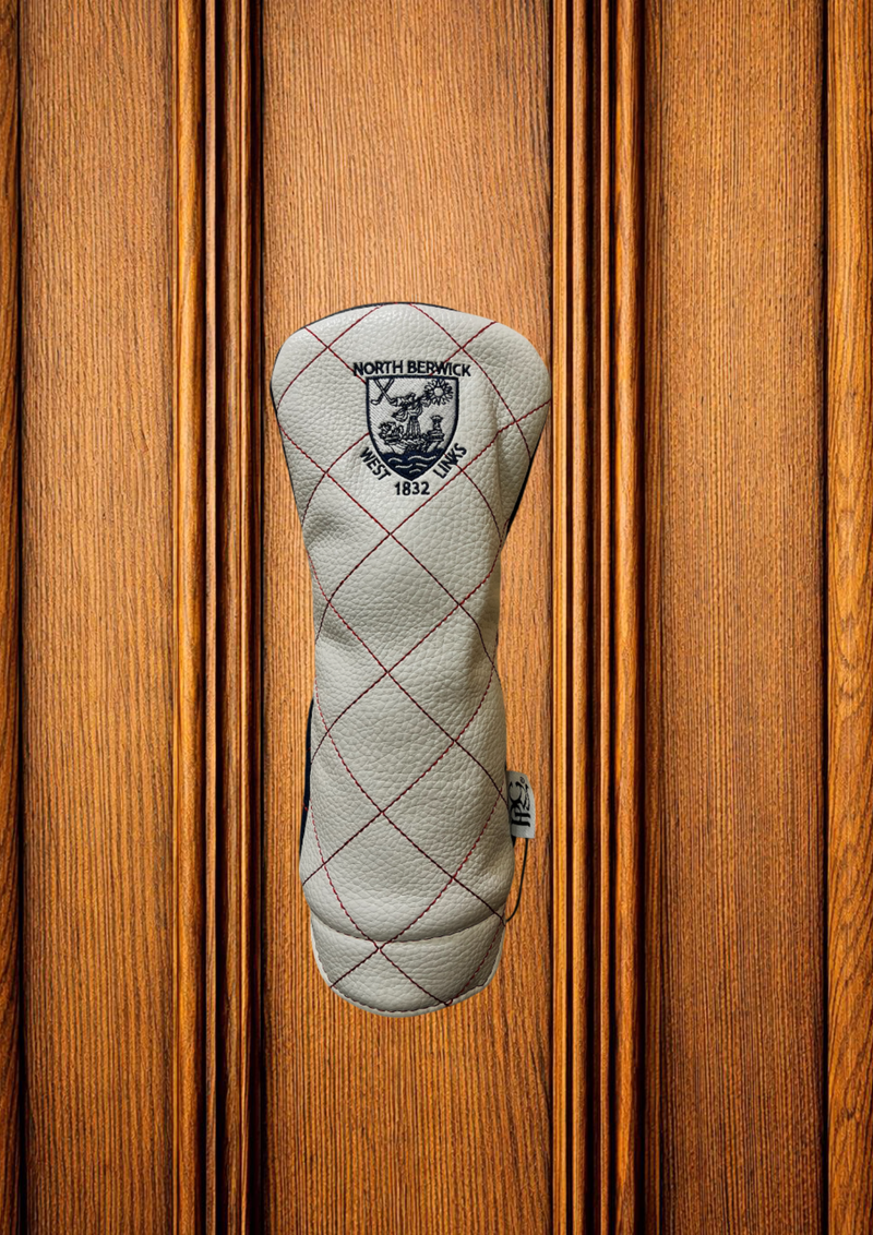 Elite Quilt Stitch Hybrid Cover - White/Navy/Red Stitch