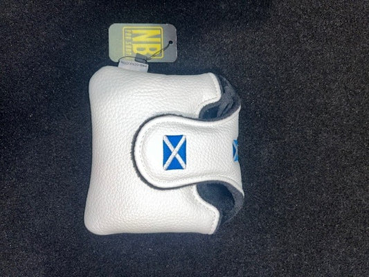 Elite Mallet Putter Cover - Saltire
