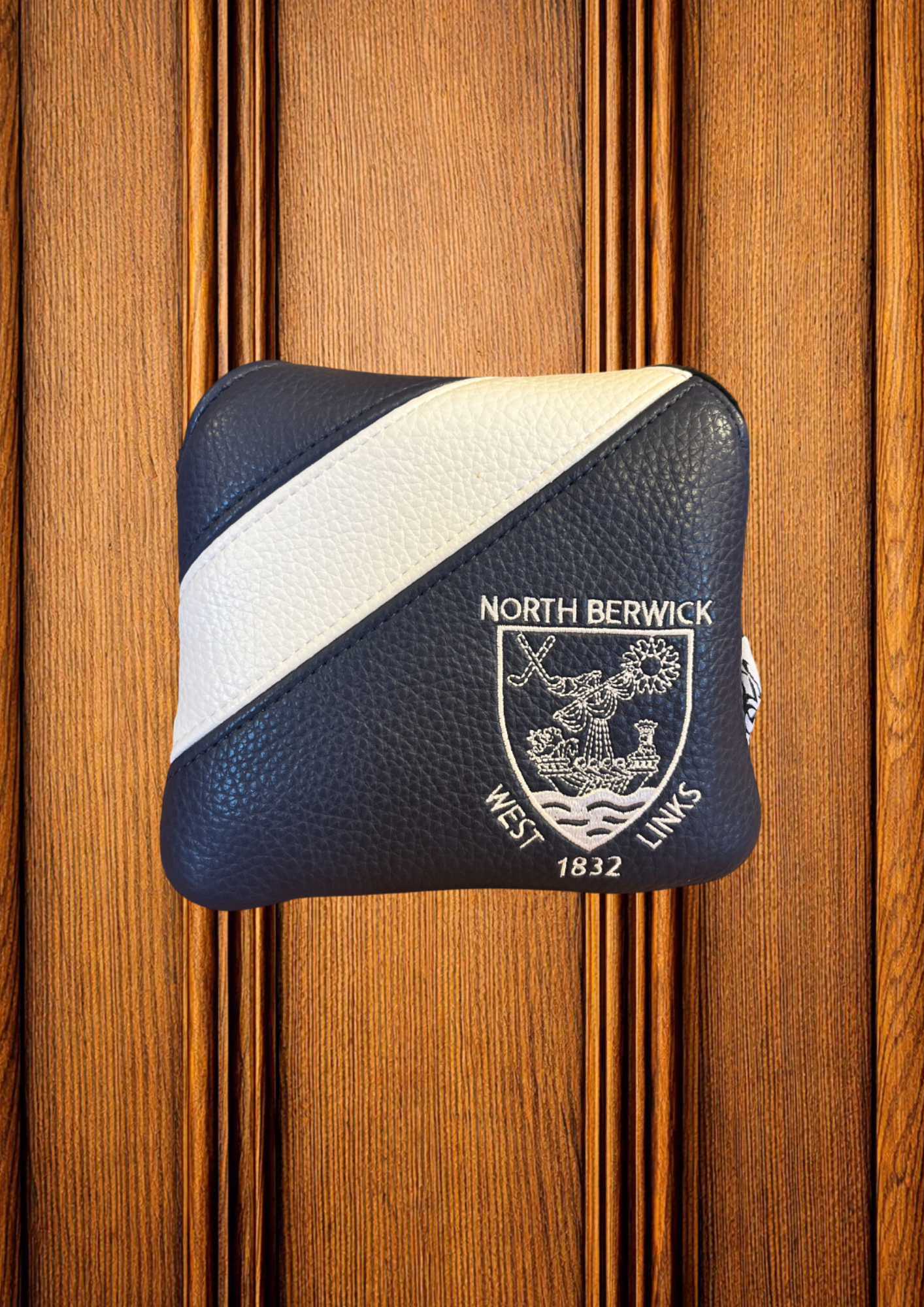 Elite Mallet Cover - Navy/White Stripe