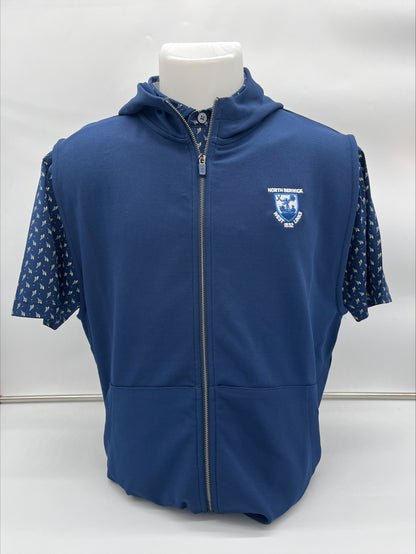 Full Zip Hoodie Vest