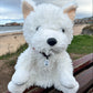 Westie Dog Headcover With Collar